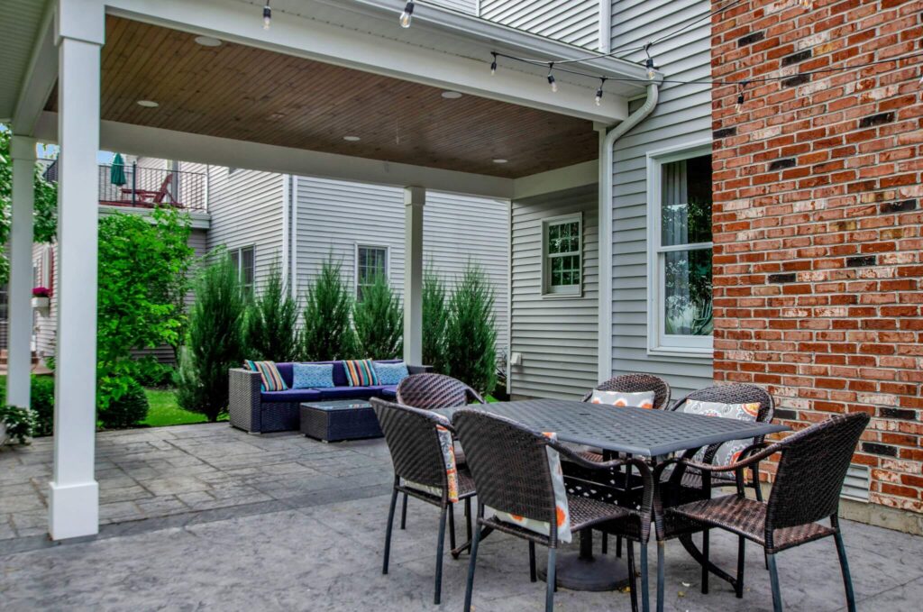 patio covered porch remodel