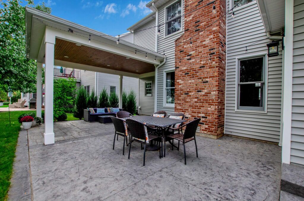 patio covered porch remodel